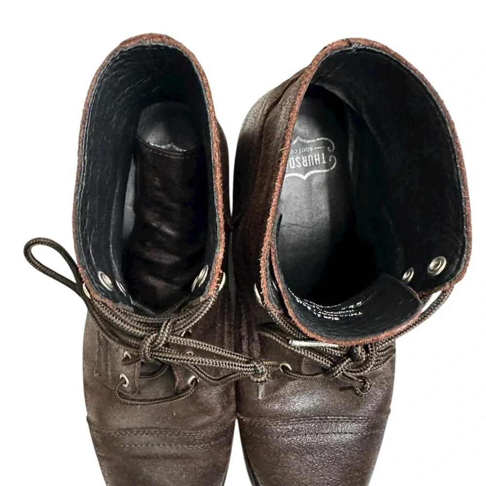 Thursday Boot Company Dark Brown Leather Boots sz 11.5 - Picture 5 of 16